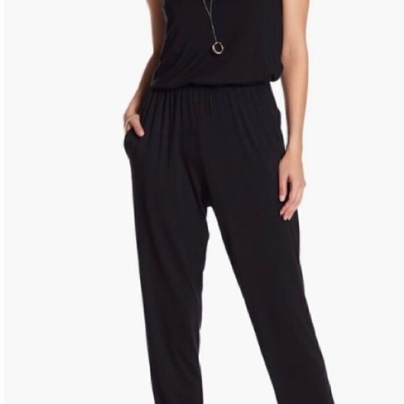 #521 Nordstrom GO COUTURE KAITLYN Strapless Tube Jumpsuit - Picture 2 of 9